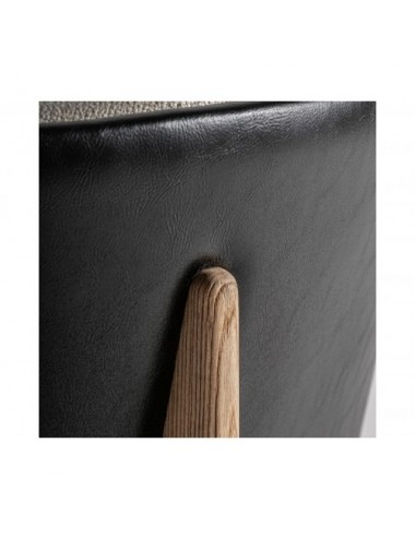Silla Nara Piel 62x62x74 Estilo Contemporáneo - 8