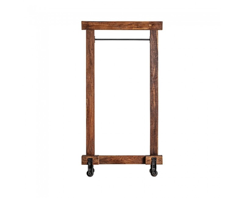 Perchero Massiac Madera De Mango 96x24x186 Estilo Vintage - 1