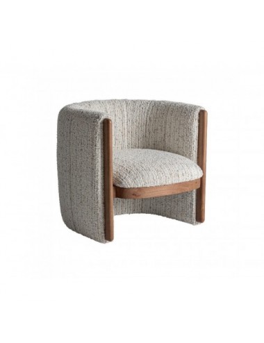 Sillón Erbach Madera De Pino 76x80x70 Estilo Art Deco - 1