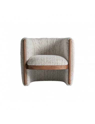 Sillón Erbach Madera De Pino 76x80x70 Estilo Art Deco - 1