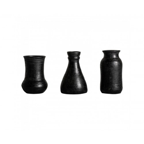 Jarrón Glaek J 3 Terracota 14x14x22 14x14x26 14x14x25 Estilo Contemporáneo - 1