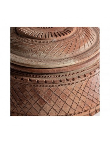 Tibor Terracota 27x27x25 Estilo Clásico - 3