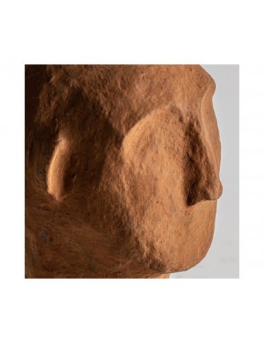 Busto Jam Papel Maché 25x27x45 Estilo Contemporáneo - 1