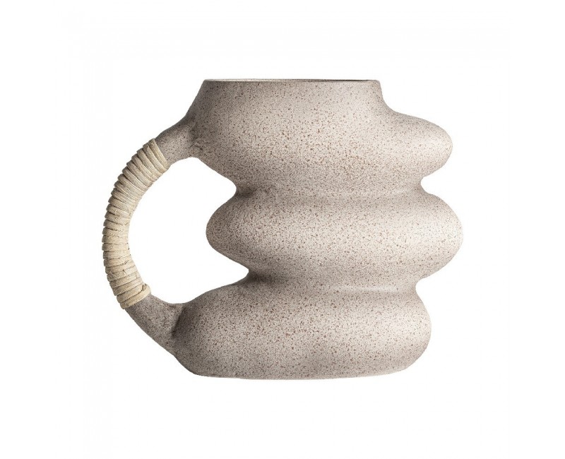 Jarrón Klee Resina 30x10x25 Estilo Art Deco - 1