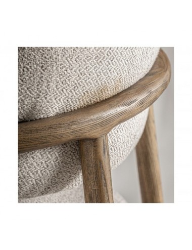 Taburete Laires Madera De Fresno 58x56x96 Estilo Colonial - 7