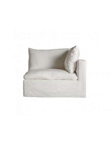 Módulo Sofá Esquinero Agde Lino 103x100x84 Estilo Art Deco - 1