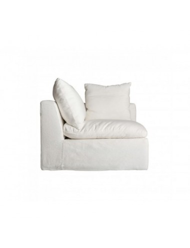 Módulo Sofá Esquinero Agde Lino 103x100x84 Estilo Art Deco - 3