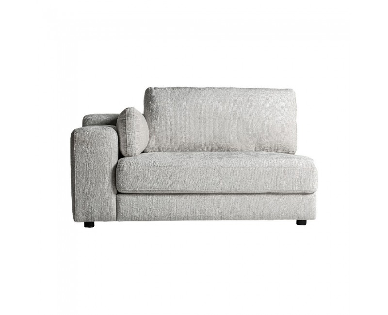 Módulo Sofá Esquinero Deruta Poliéster 140x106x85 Estilo Art Deco - 1