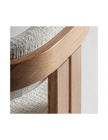 Silla Sedzere Madera Roble 58x55x71 Estilo Colonial - 9