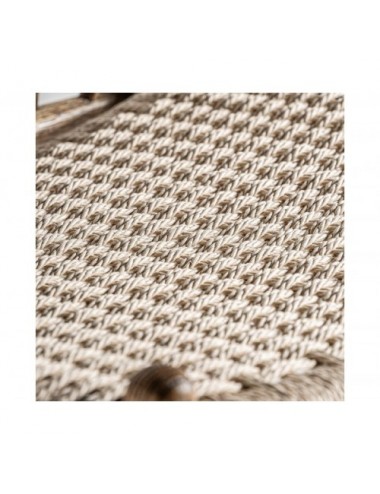 Sillón Morbihan Madera Roble 67x67x79 Estilo Boho - 6