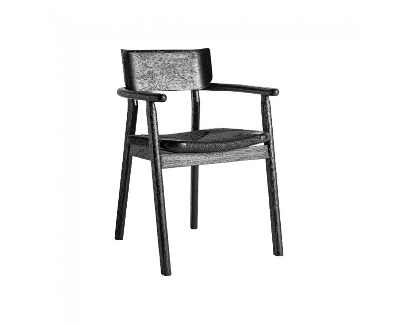 Silla Tasque Madera Roble 54x54,5x79 Estilo Vintage - 1