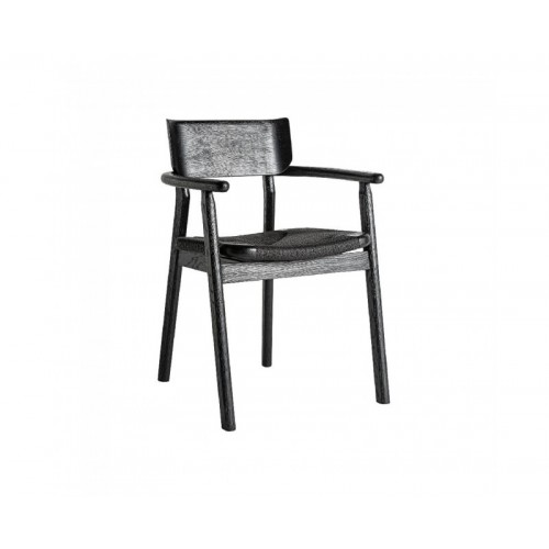 Silla Tasque Madera Roble 54x54,5x79 Estilo Vintage - 1