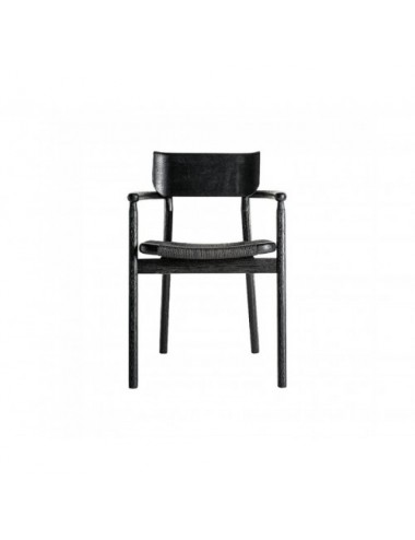 Silla Tasque Madera Roble 54x54,5x79 Estilo Vintage - 1