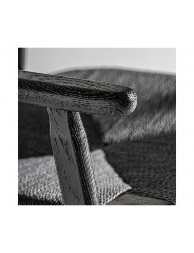 Silla Tasque Madera Roble 54x54,5x79 Estilo Vintage - 5