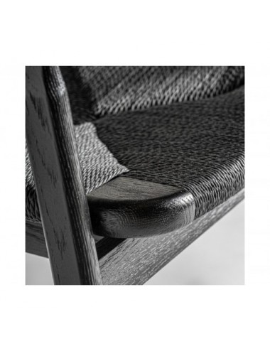 Silla Tasque Madera Roble 54x54,5x79 Estilo Vintage - 6