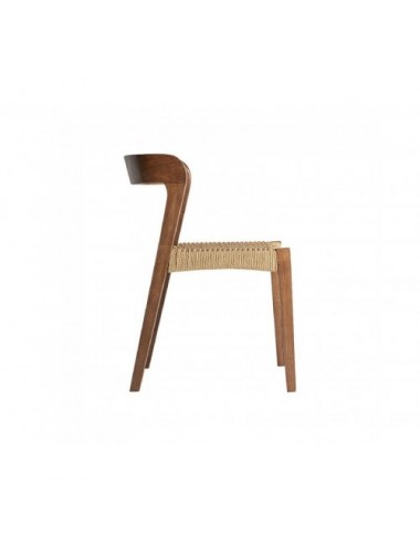 Silla Tudelle Madera Roble 48x53x76 Estilo Colonial - 3