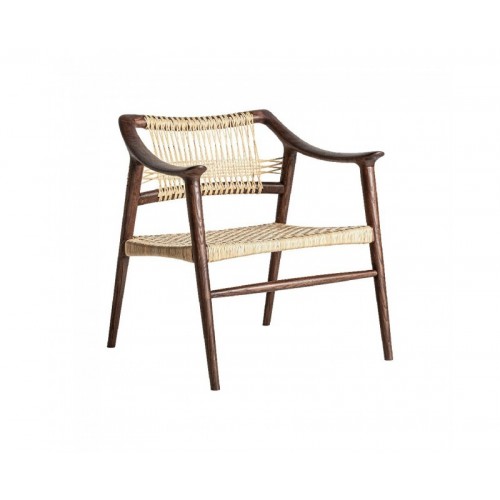 Silla Buer Madera De Fresno 68x69x74 Estilo Boho - 1