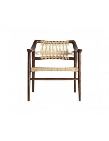 Silla Buer Madera De Fresno 68x69x74 Estilo Boho - 1