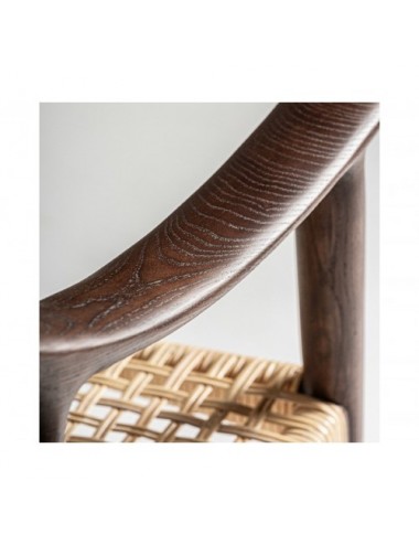 Silla Buer Madera De Fresno 68x69x74 Estilo Boho - 9