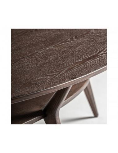 Mesa De Centro Terborg Madera De Fresno 140x80x47 Estilo Art Deco - 3