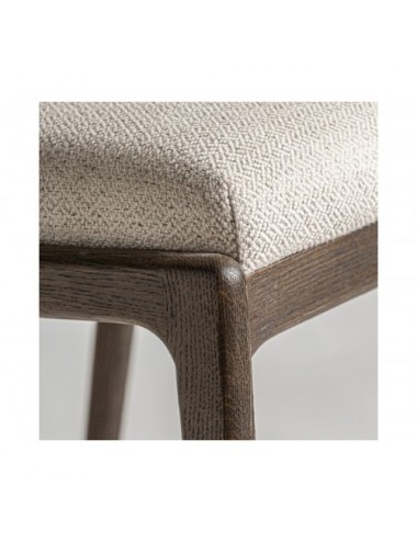 Silla Jerzen Madera De Fresno 56x58x76 Estilo Colonial - 4