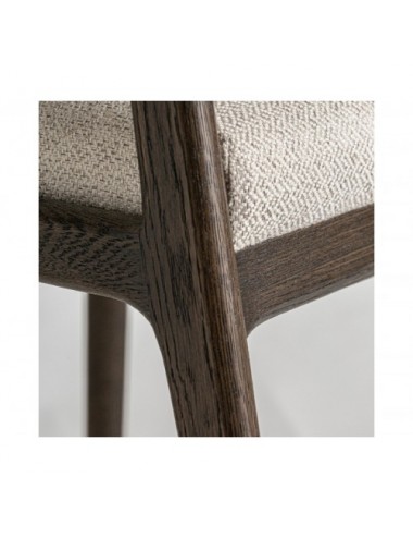 Silla Jerzen Madera De Fresno 56x58x76 Estilo Colonial - 6