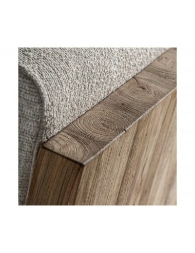 Sillón Pure Madera De Teka Reciclada 90x100x73 Estilo Colonial - 9