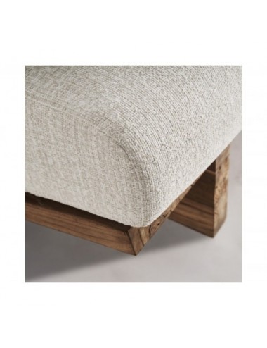 Sofá Pure Madera De Teka Reciclada 265x102x80 Estilo Colonial - 5