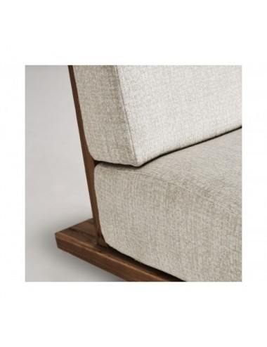 Sofá Pure Madera De Teka Reciclada 265x102x80 Estilo Colonial - 6