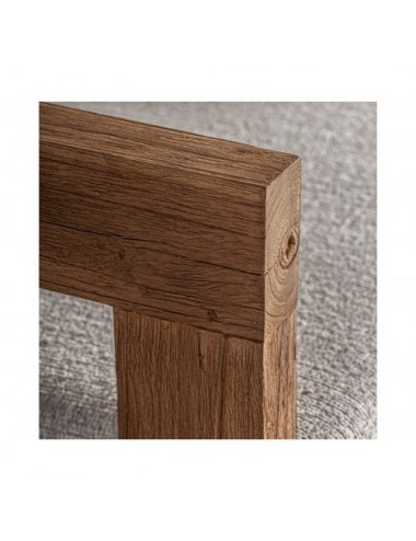 Sofá Testa Madera De Teka Reciclada 240x80x80 Estilo Colonial - 5