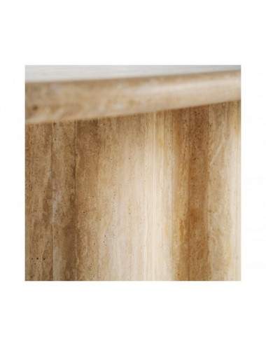 Mesa Comedor Thiennes Travertino 220x100x75 Estilo Art Deco - 5