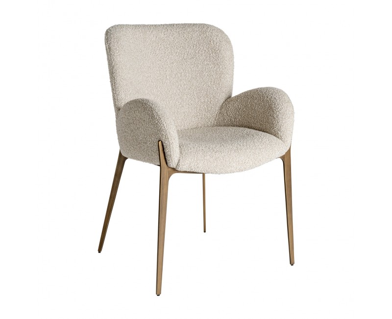 Silla Besne Poliéster 63x57x84 Estilo Art Deco - 1