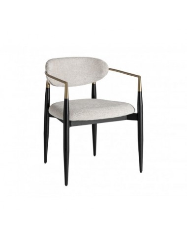 Silla Crossac Poliéster 55x59x75 Estilo Art Deco - 1