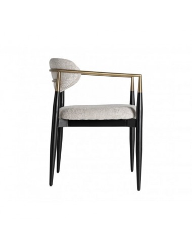 Silla Crossac Poliéster 55x59x75 Estilo Art Deco - 3