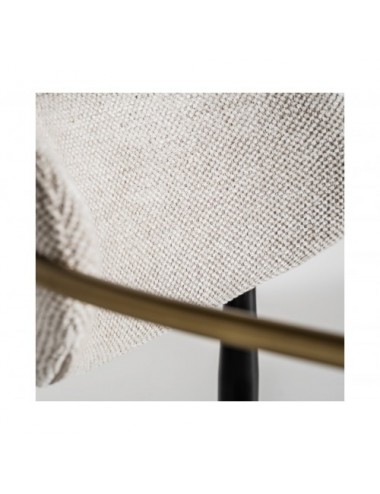 Silla Crossac Poliéster 55x59x75 Estilo Art Deco - 7