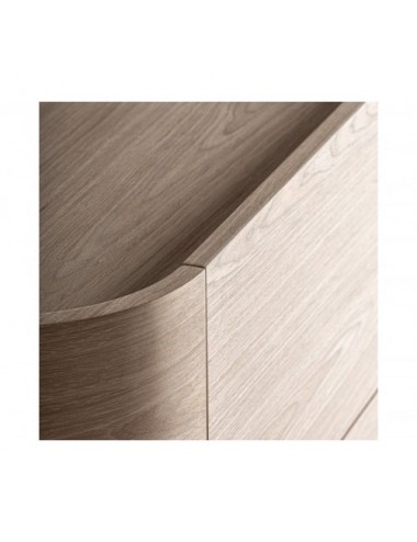 Aparador Prayssac Chapa De Roble 220x45x80,5 Estilo Art Deco - 4