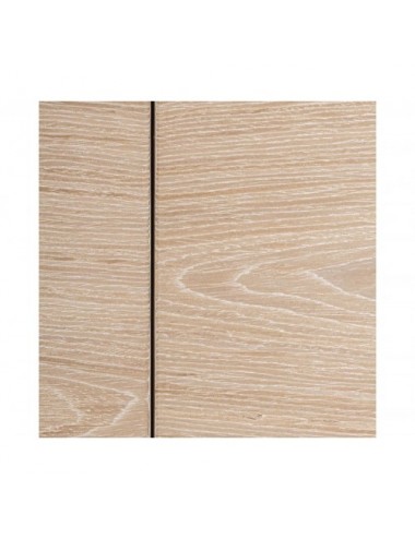 Mueble Tv Prayssac Chapa De Roble 220x45x50 Estilo Art Deco - 5