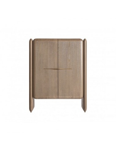 Armario Ussel Chapa De Roble 110x51x142 Estilo Art Deco - 1