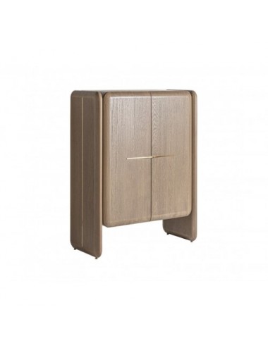 Armario Ussel Chapa De Roble 110x51x142 Estilo Art Deco - 1