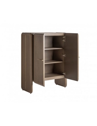 Armario Ussel Chapa De Roble 110x51x142 Estilo Art Deco - 3