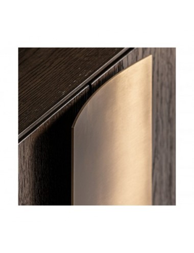 Aparador Treignac Chapa De Roble 220x48x81 Estilo Art Deco - 5