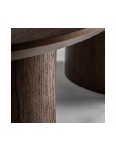 Mesa Comedor Treignac Chapa De Roble 270x120x75 Estilo Art Deco - 4