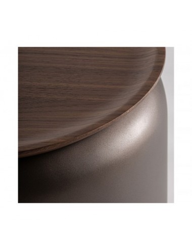 Mesa Auxiliar Bugdorf Madera Contrachapada 45x45x52 Estilo Art Deco - 3