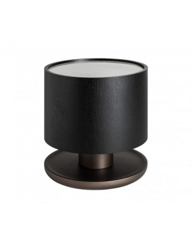 Mesa Auxiliar Breil Madera Roble 48x48x50 Estilo Art Deco - 1