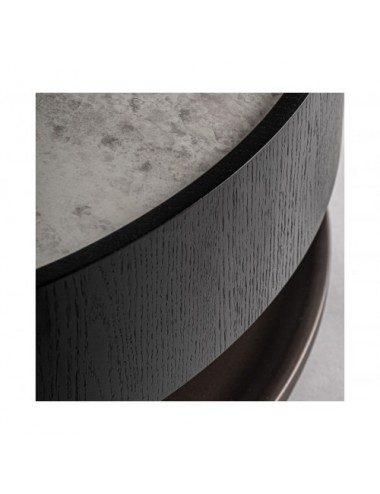 Mesa De Centro Breil Madera Contrachapada 93x93x32 Estilo Art Deco - 3