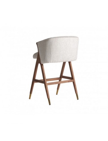 Taburete Douze Madera De Caucho 61x68x97 Estilo Contemporáneo - 4