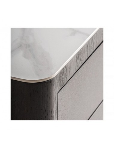 Mesita De Noche Wholen Madera Dm 55x45x49 Estilo Art Deco - 4