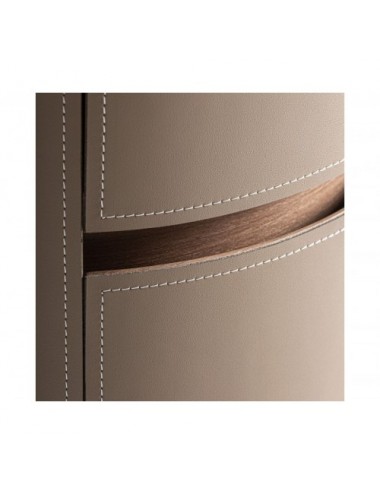 Mesita De Noche Kandern Madera Contrachapada 45x45x48 Estilo Art Deco - 4