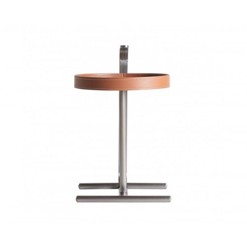 Mesa Auxiliar Geisingen Acero Inoxidable 42x46x66 Estilo Art Deco - 1