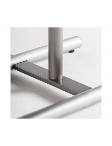 Mesa Auxiliar Geisingen Acero Inoxidable 42x46x66 Estilo Art Deco - 4